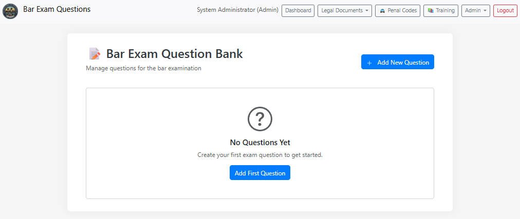 Bar Exam Construction